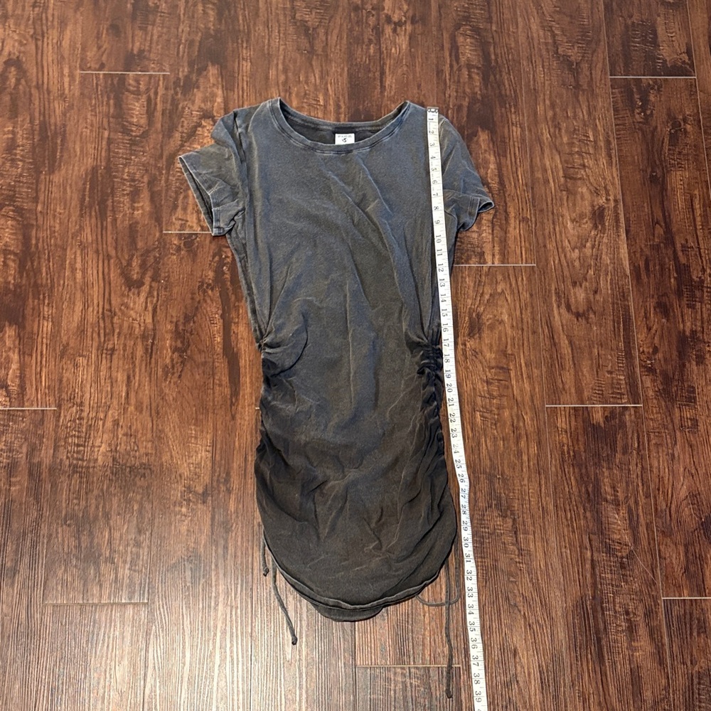 PINK Victoria's Secret Charcoal Gray Midi Dress